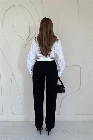 Önü Garnili Pantolon