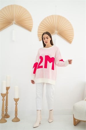 Pudra Önü Yazılı Kazak