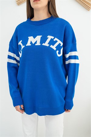 Saks Önü Yazılı Kazak