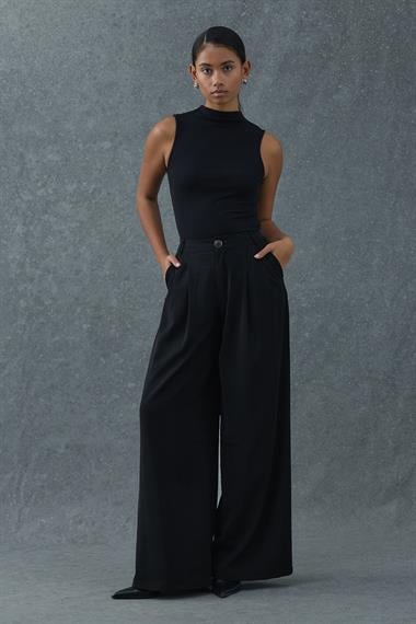 Pileli Comfort Pantolon