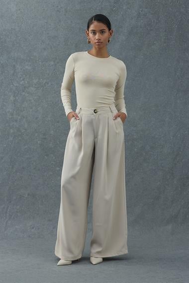 Pileli Comfort Pantolon