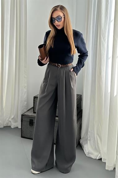 Pileli Comfort Pantolon