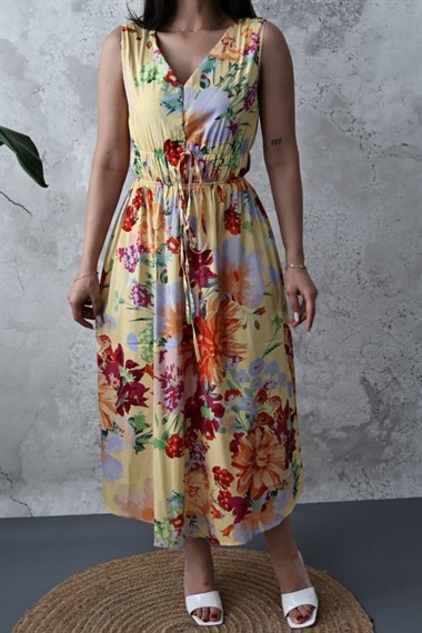 Floral Patterned Summer Dress
