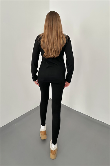 Siyah Çift Taraflı Termal Takım