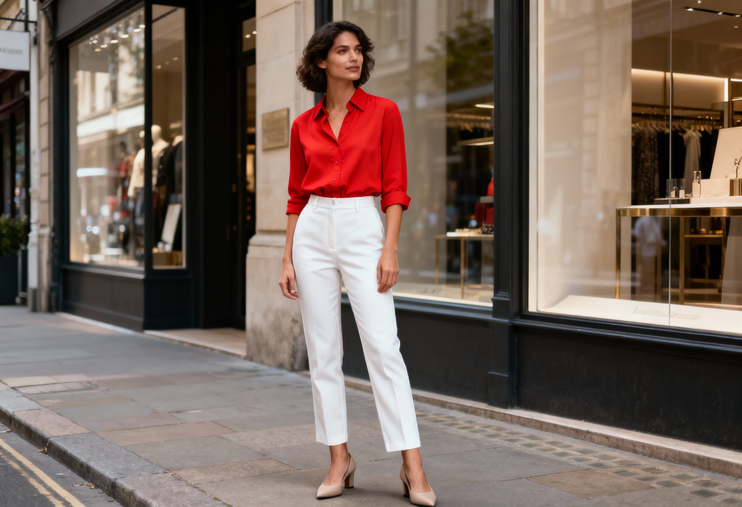 Beyaz Pantolonla Hangi Renkler Giyilir