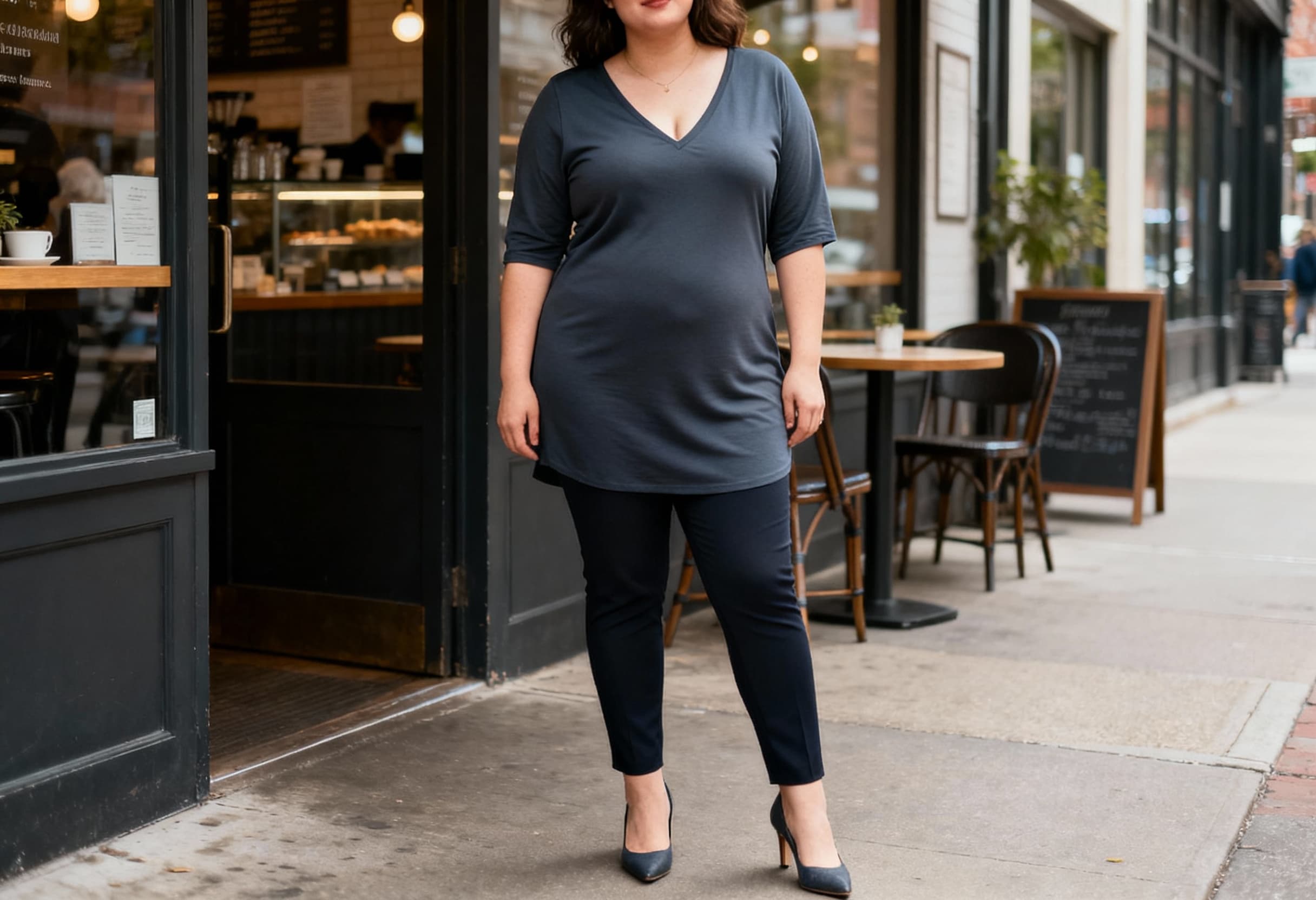 Elma Tipi Vücut Nasıl Pantolon Giymeli