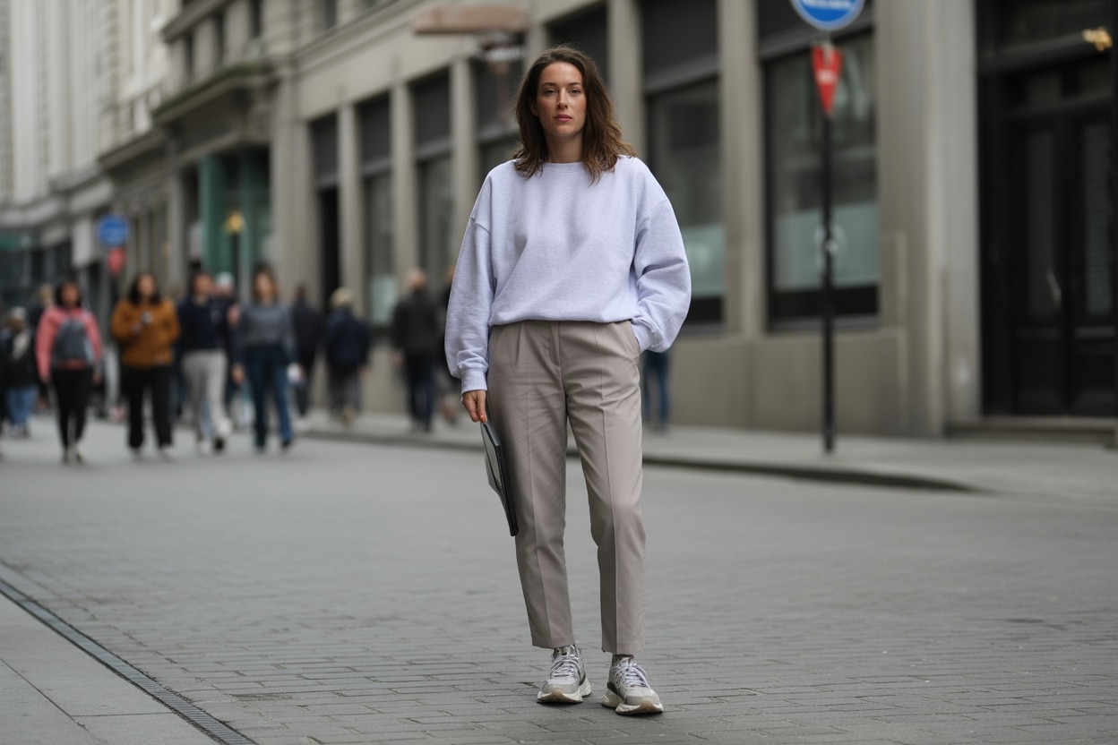 Gabardin Pantolon Kombinleri ile Şehirli Bir Duruş