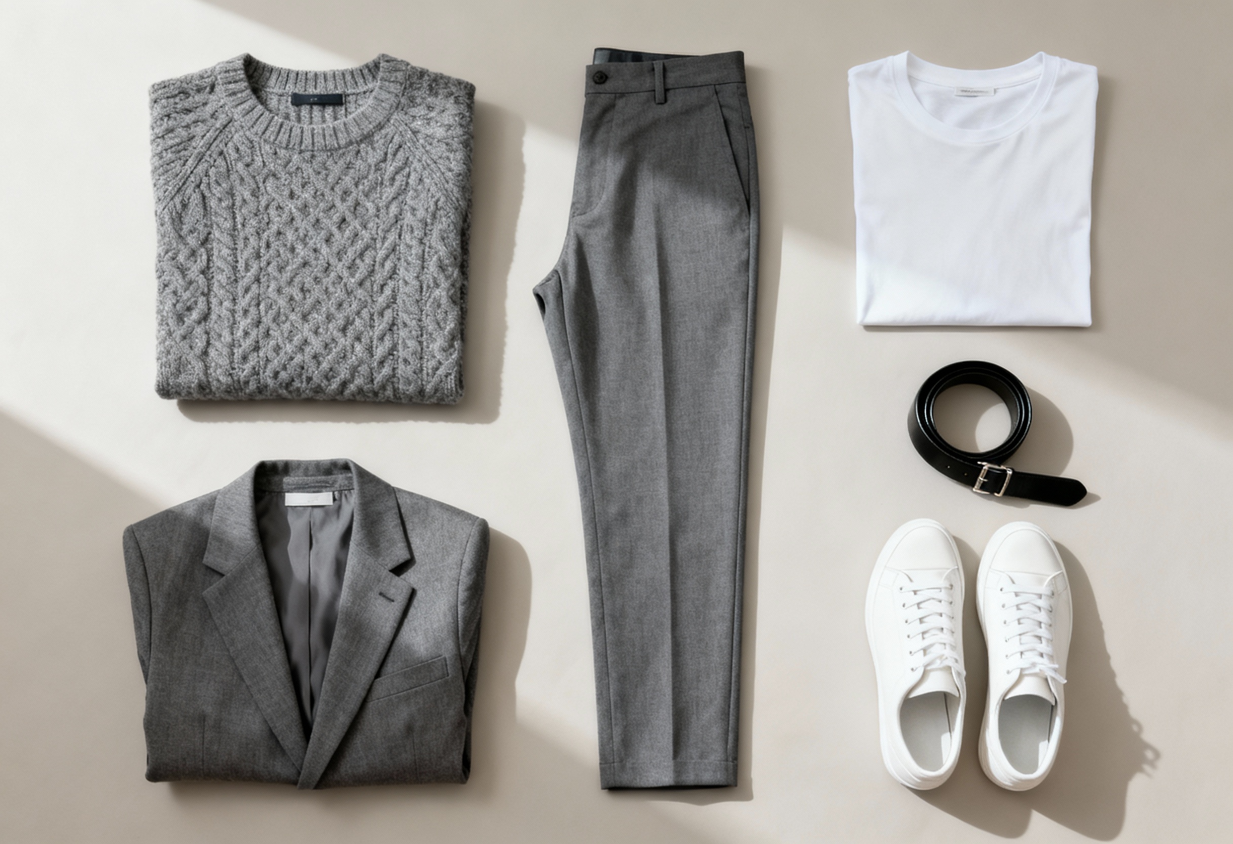 Koyu Gri Renk Kombinleri ile Derin ve Zarif Görünümler