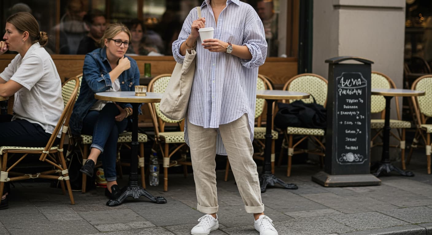 Keten Pantolon Kombinlerinde Renk Seçenekleri  