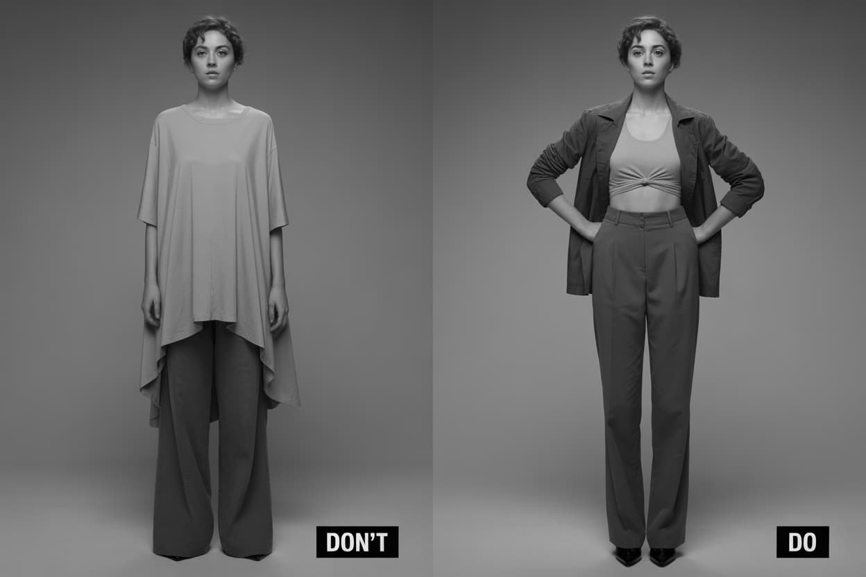 Kısa Boylu Kadınlar Kombin Seçiminde Nelere Dikkat Etmeli