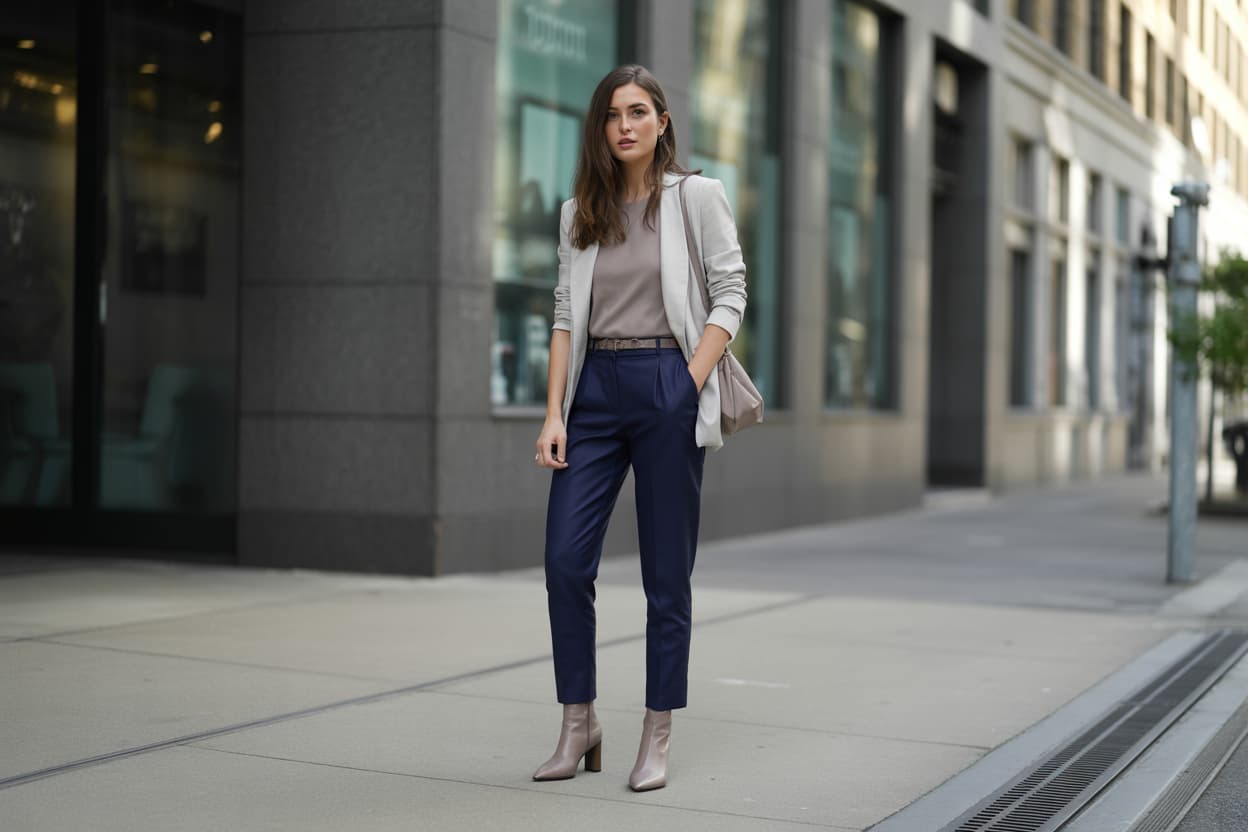 Lacivert Kumaş Pantolonla Yapılan Yaygın Hatalar