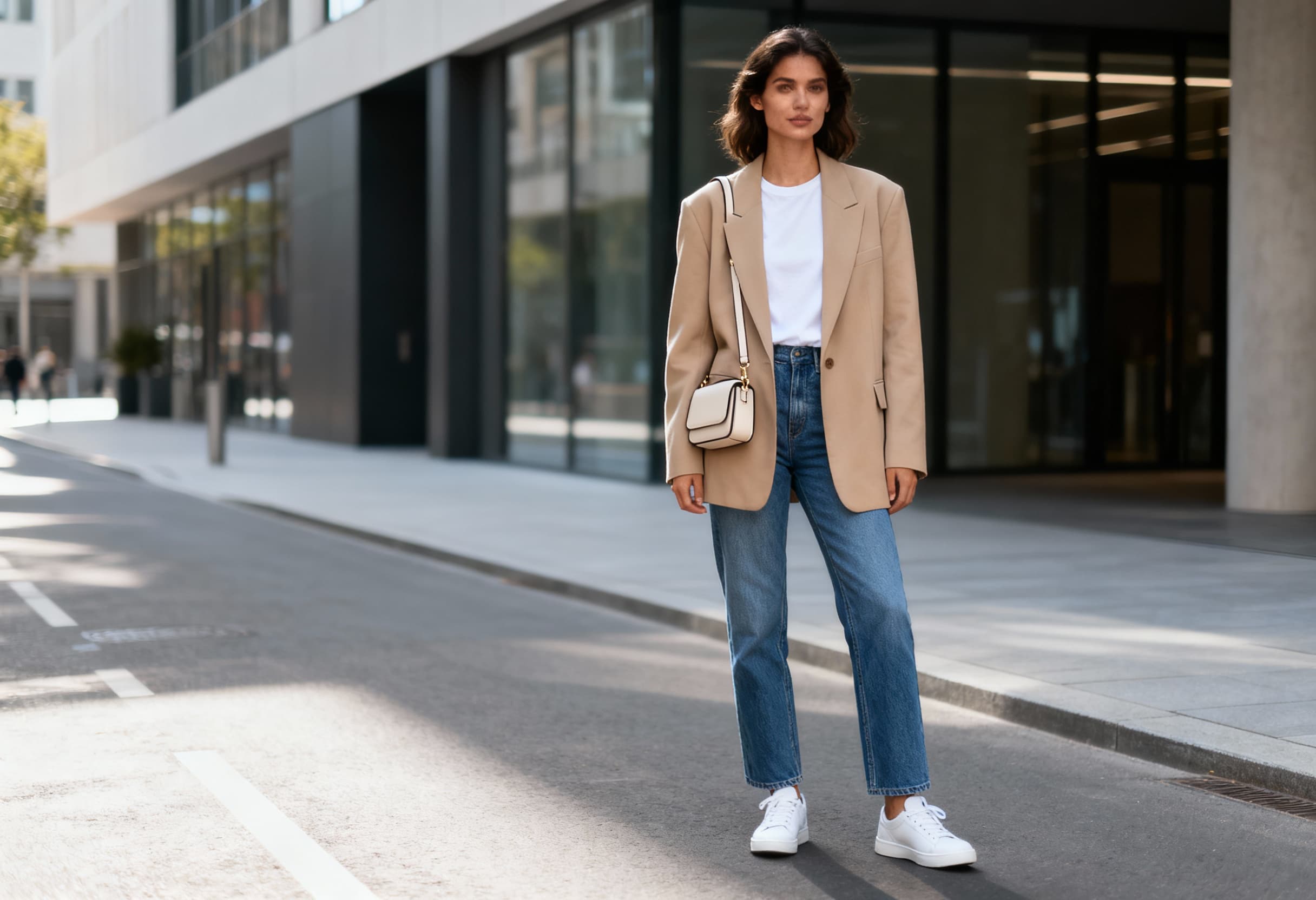 Oversize Blazer Ceket Kombinleri: Feminen ve Güçlü Bir Duruş