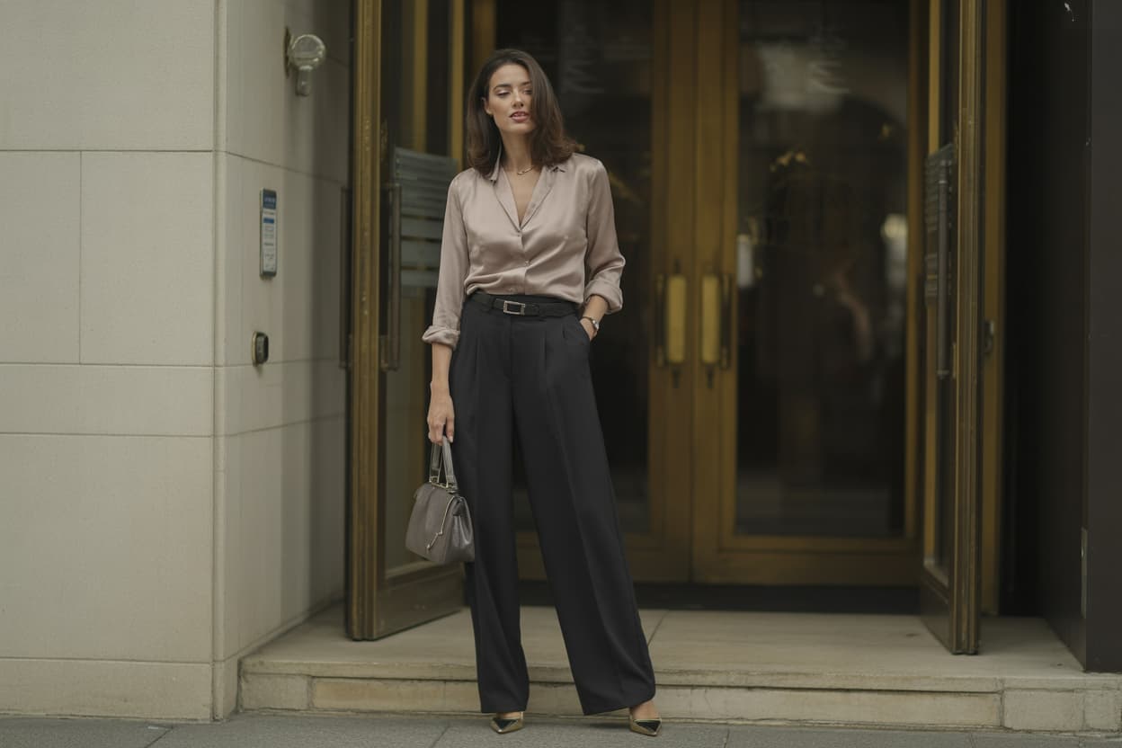 Bordo Palazzo Pantolon Kombinleri