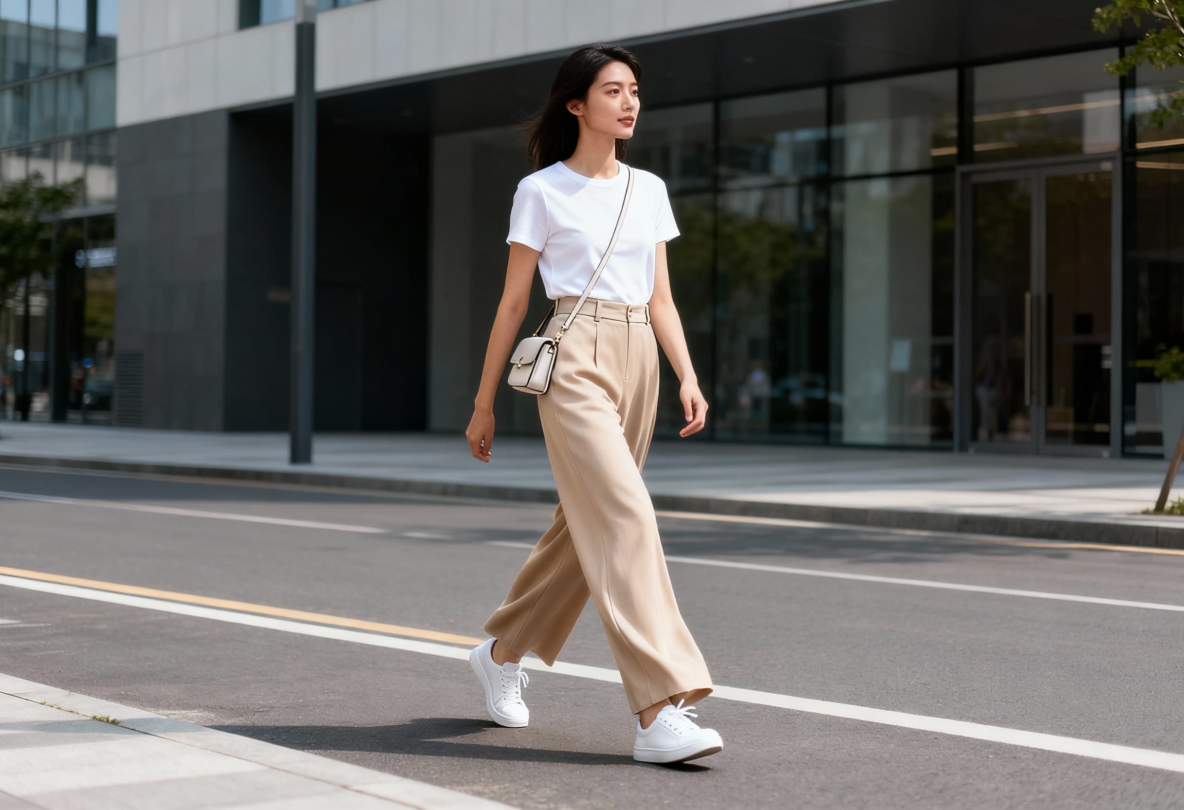 Krem Palazzo Pantolon Kombinleri