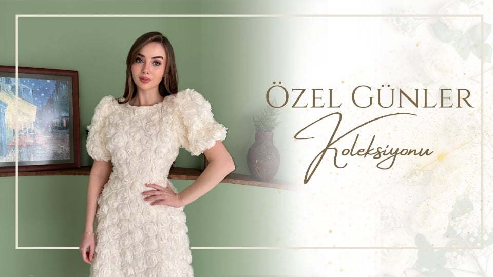 özel günler koleksiyonu elbise
