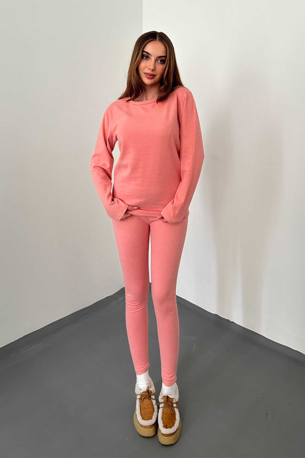 Pembe Çift Taraflı Termal Takım