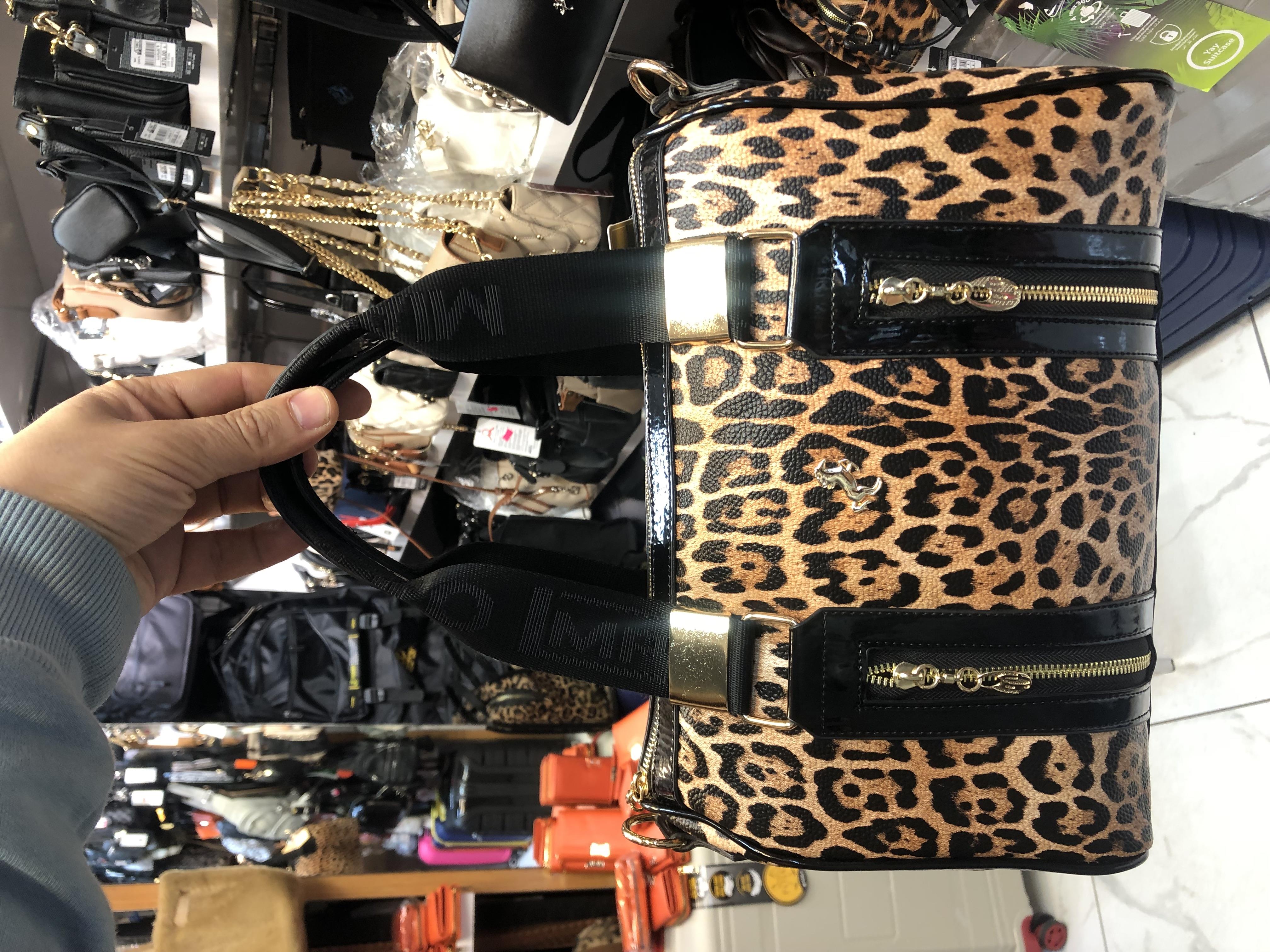  Leopar Miami Polo kadın 1204 kadın el çantası 