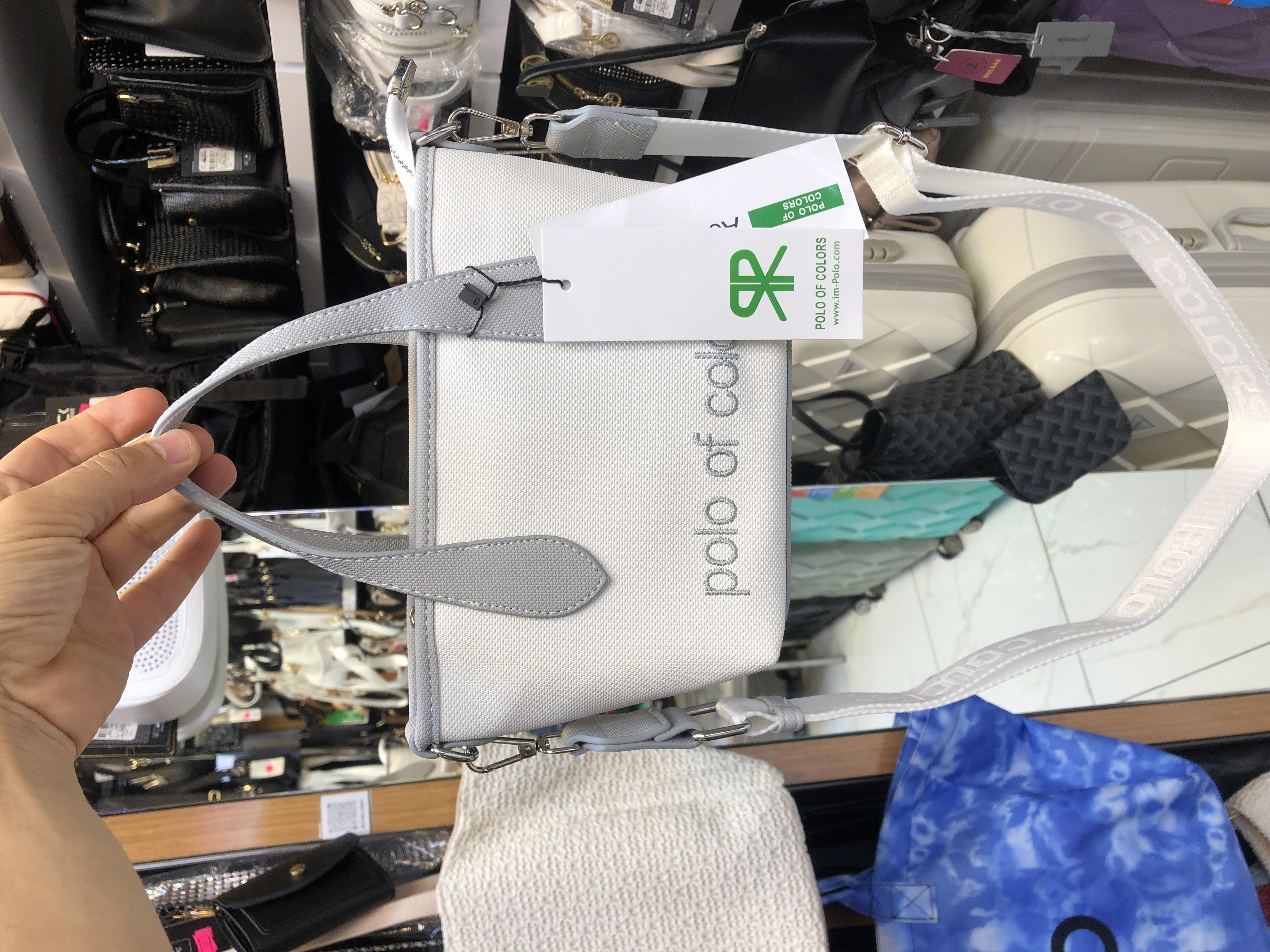 1061 im Polo spor beyaz el ce çapraz askılı ebat 20cm16