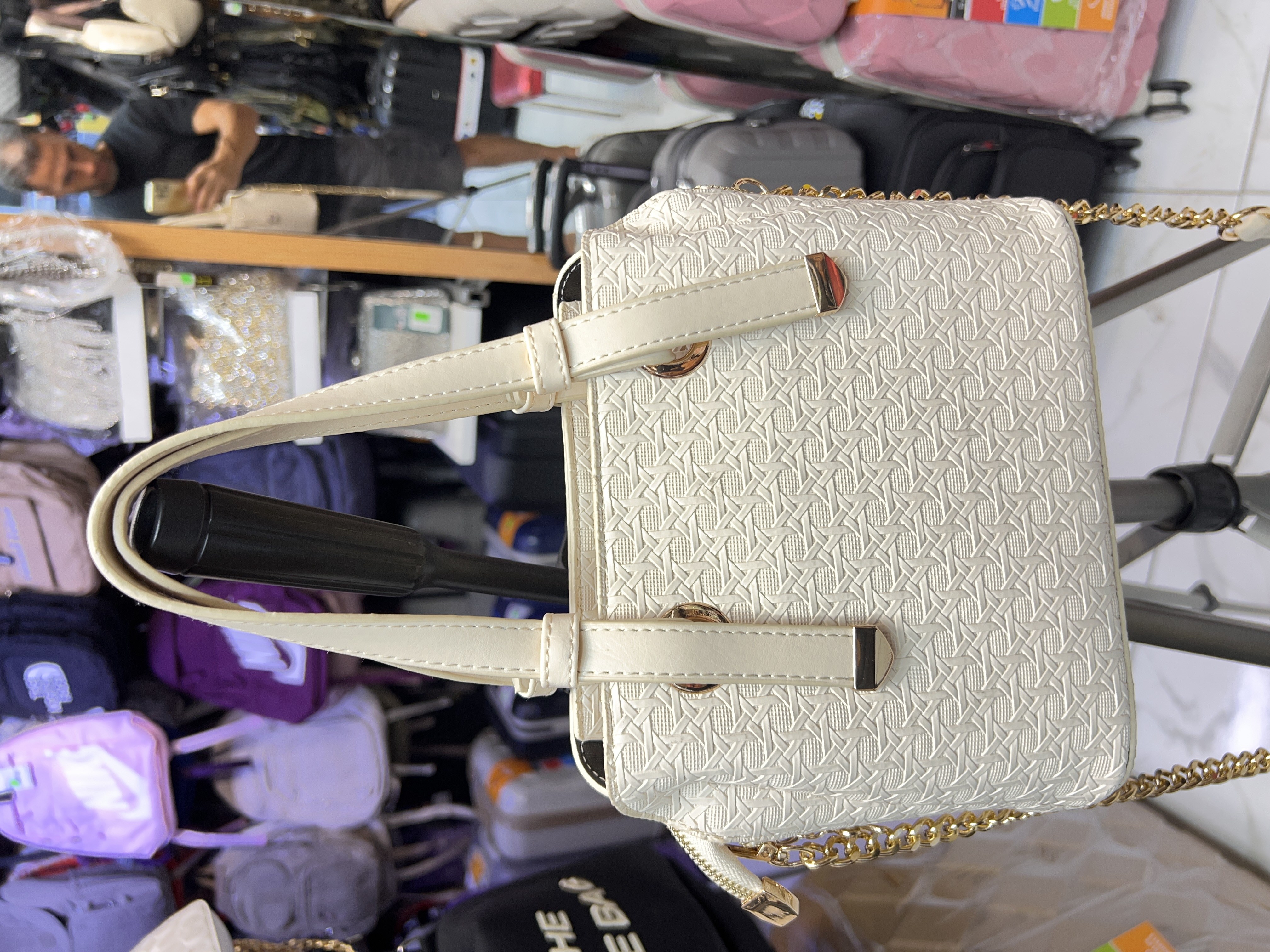 1083 im Polo su hasır  el ve çapraz askılı çanta ebat 28cm24