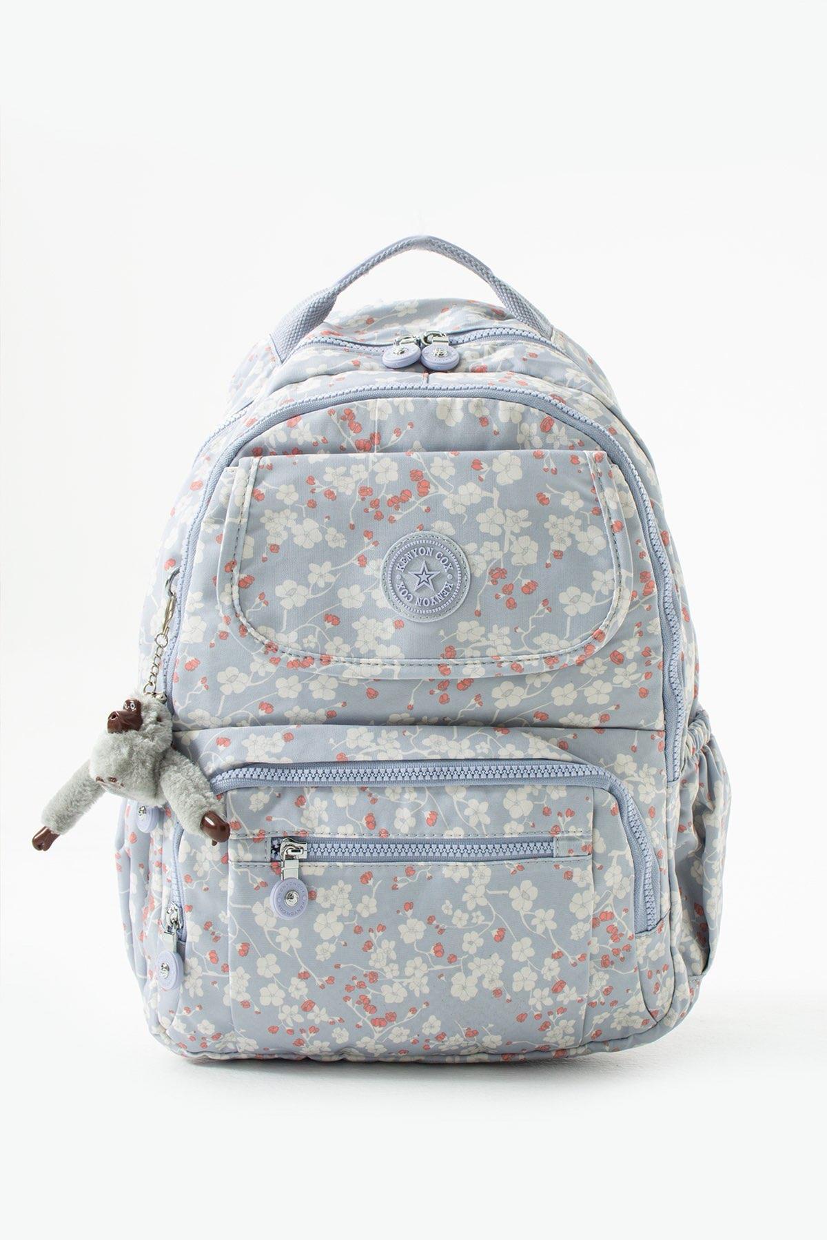 8866 Kenyon Cox Orta Boy Okul Ve Günlük Krinkıl Kumaş Sırt Çantası 40X30CmDerinlik 15 Cm
