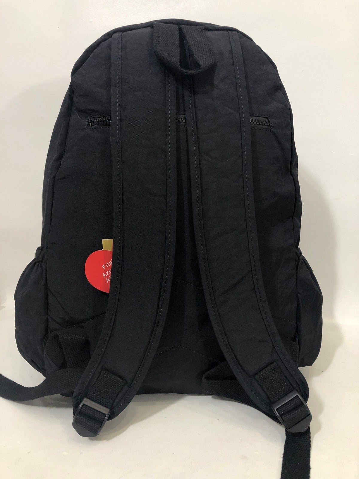 Kadın sırt çantası ve okul çantası krinkıl kumaş ebat 45cm35cm siyah
