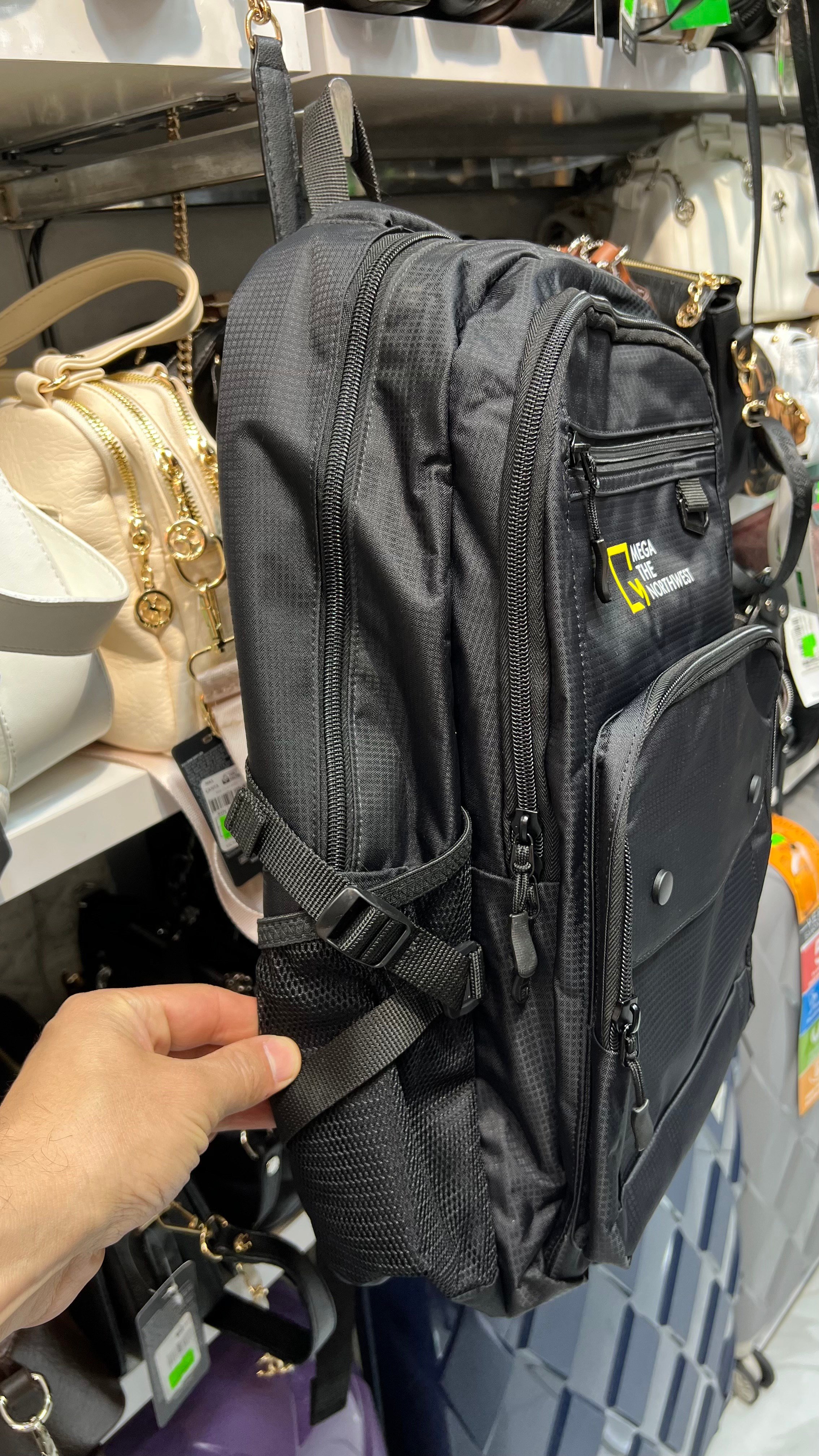 M-6017 mega Bags unisex bilgisayar gözlü ortopedik sırt çantası  48cm38