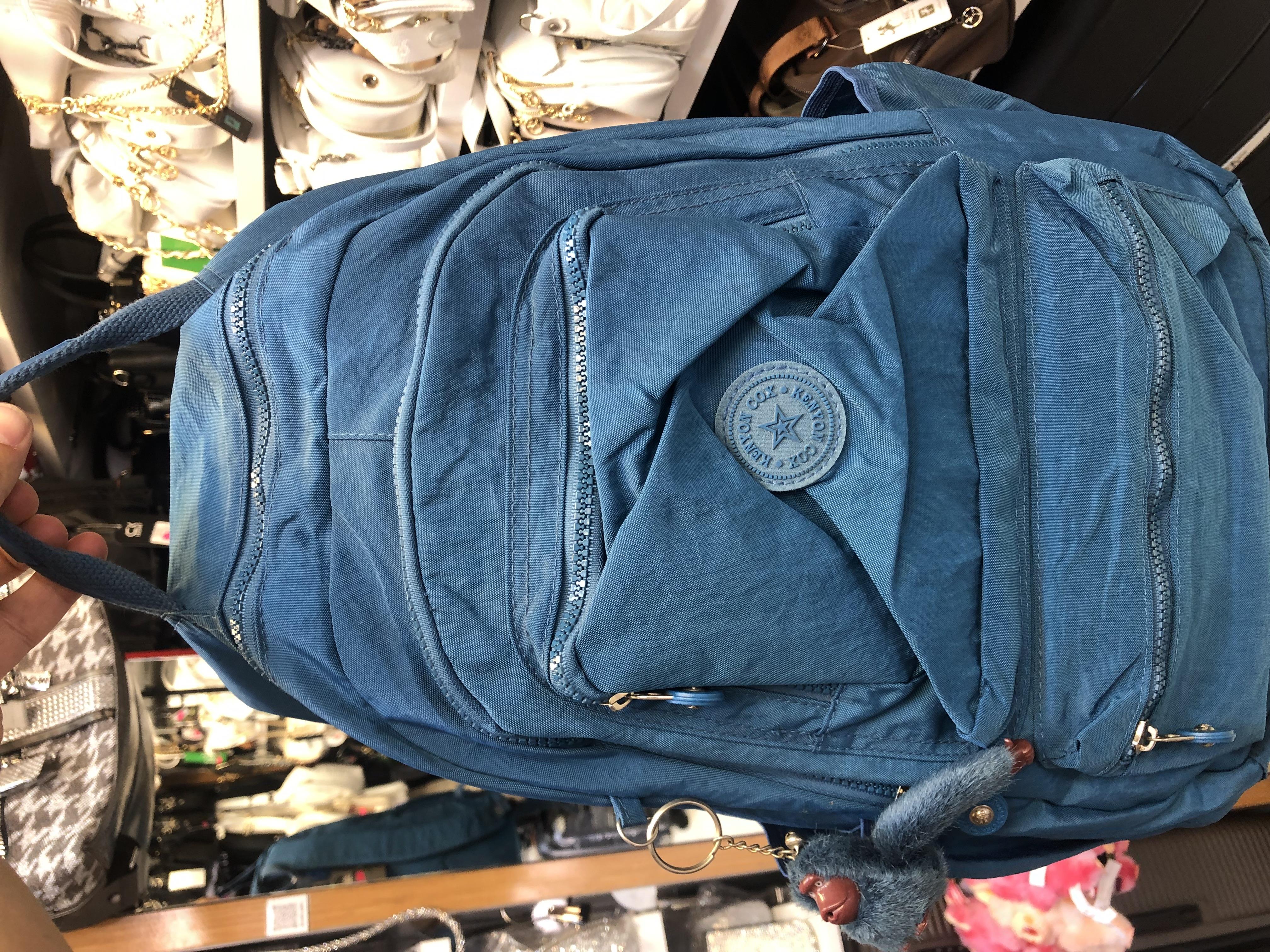 Mavi Büyük boy okul çantası 40cm35