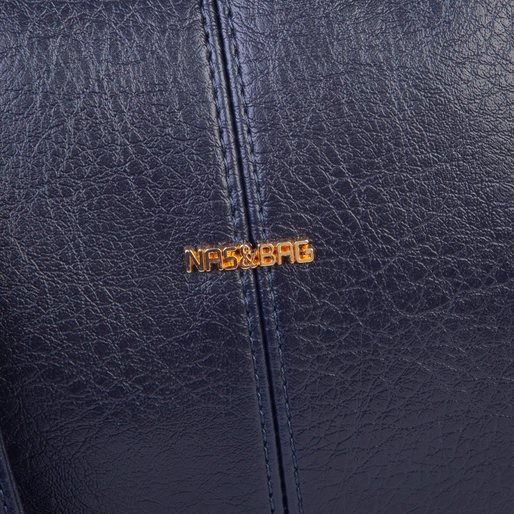 Nas Bag Burslu Klipsli Vintage Omuz ve Çapraz Çanta (23x20 cm ebatlarındadır) Lacivert Victoria