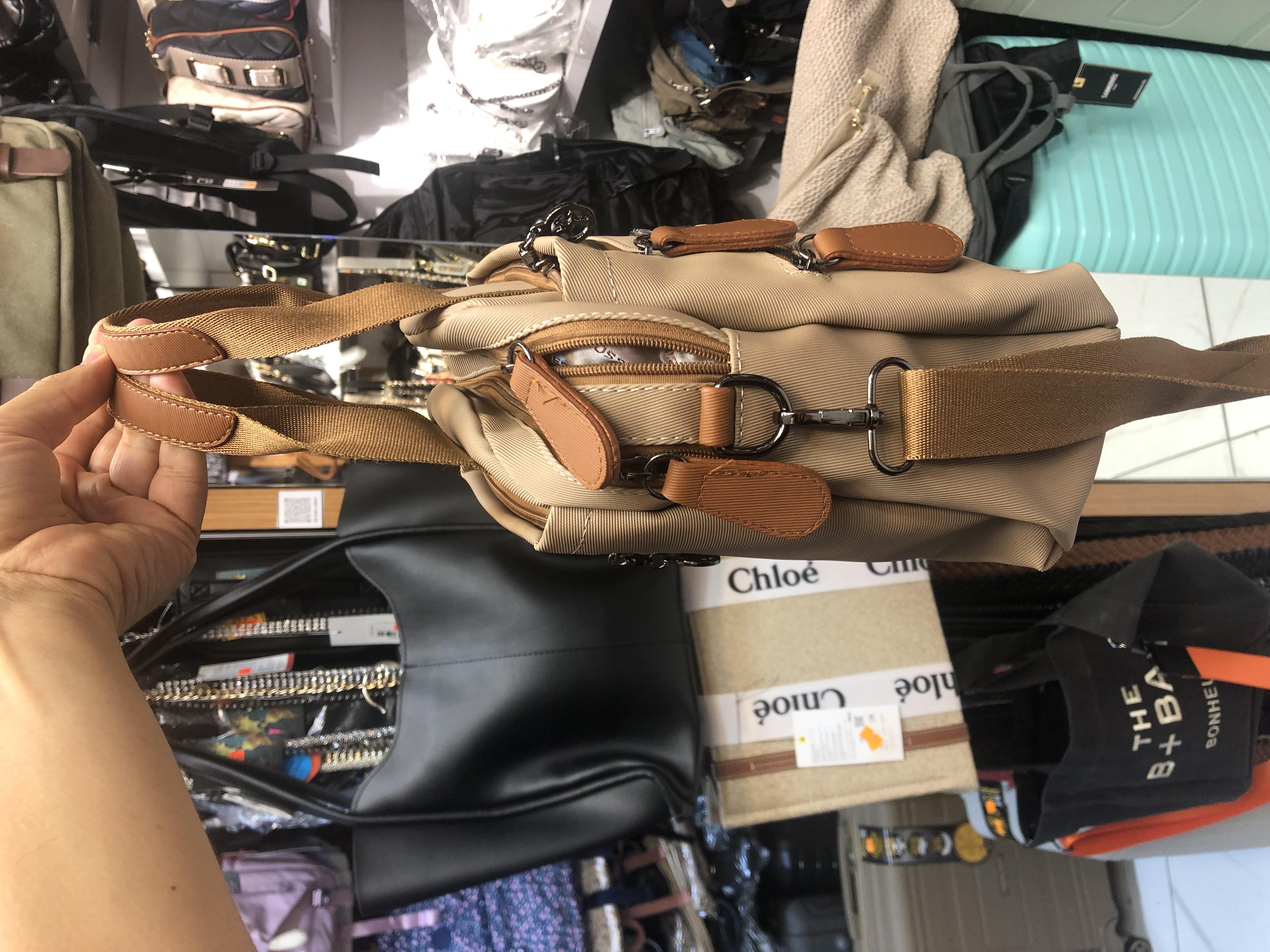 Nas Bag Kadın Çok Gözlü Hafif Su İtici Özellikte El ve Çapraz Çanta 