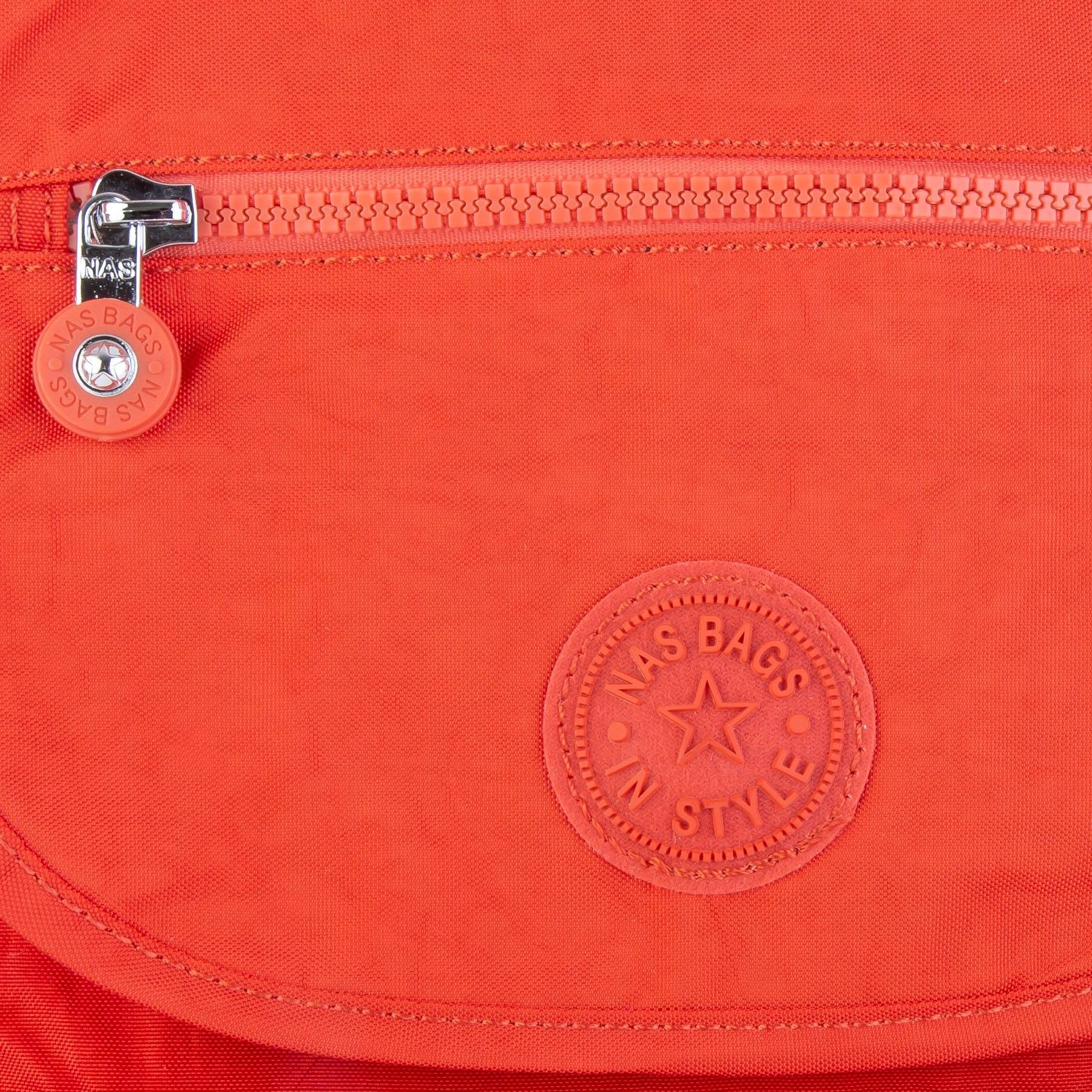 Nas Bag Unisex Büyük Boy Zararlı Kimyasal İçermeyen Waterproof Sırt Çantası Turuncu