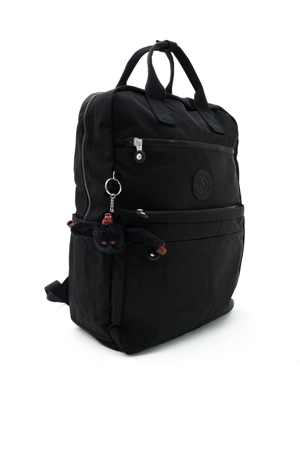Sanmorris Unisex Suya Dayanıklı Krinkıl Kumaş Çok Gözlü Büyük Boy  Kısa seyahat için 