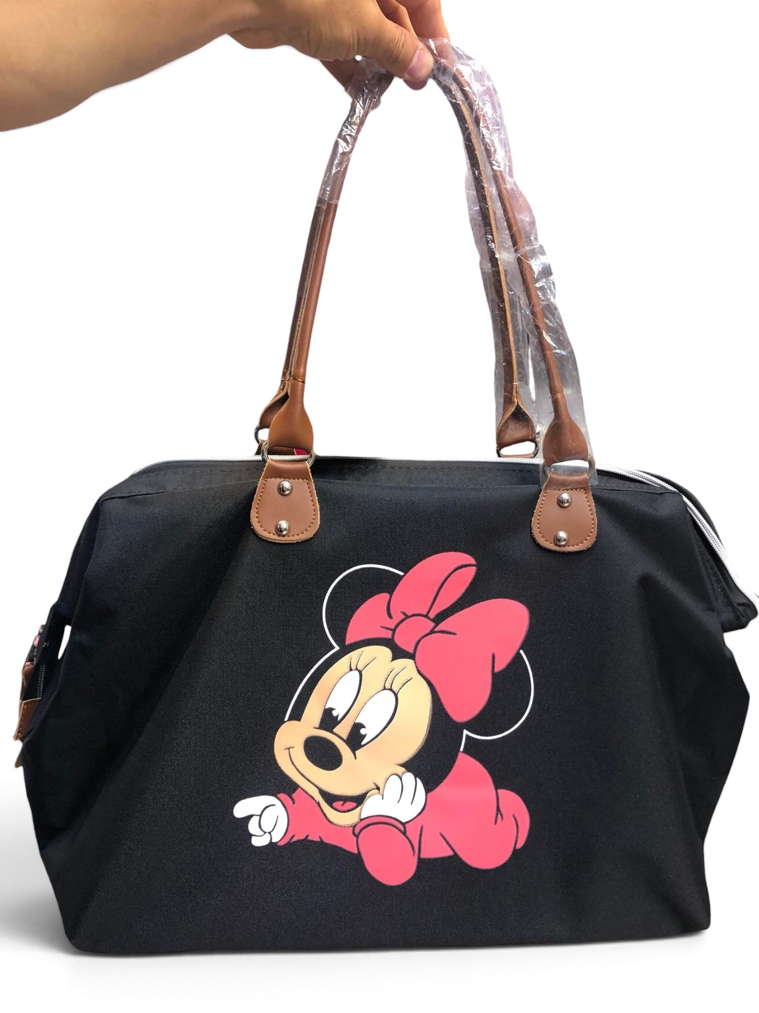 Siyah büyük çanta miki 55cm35cm