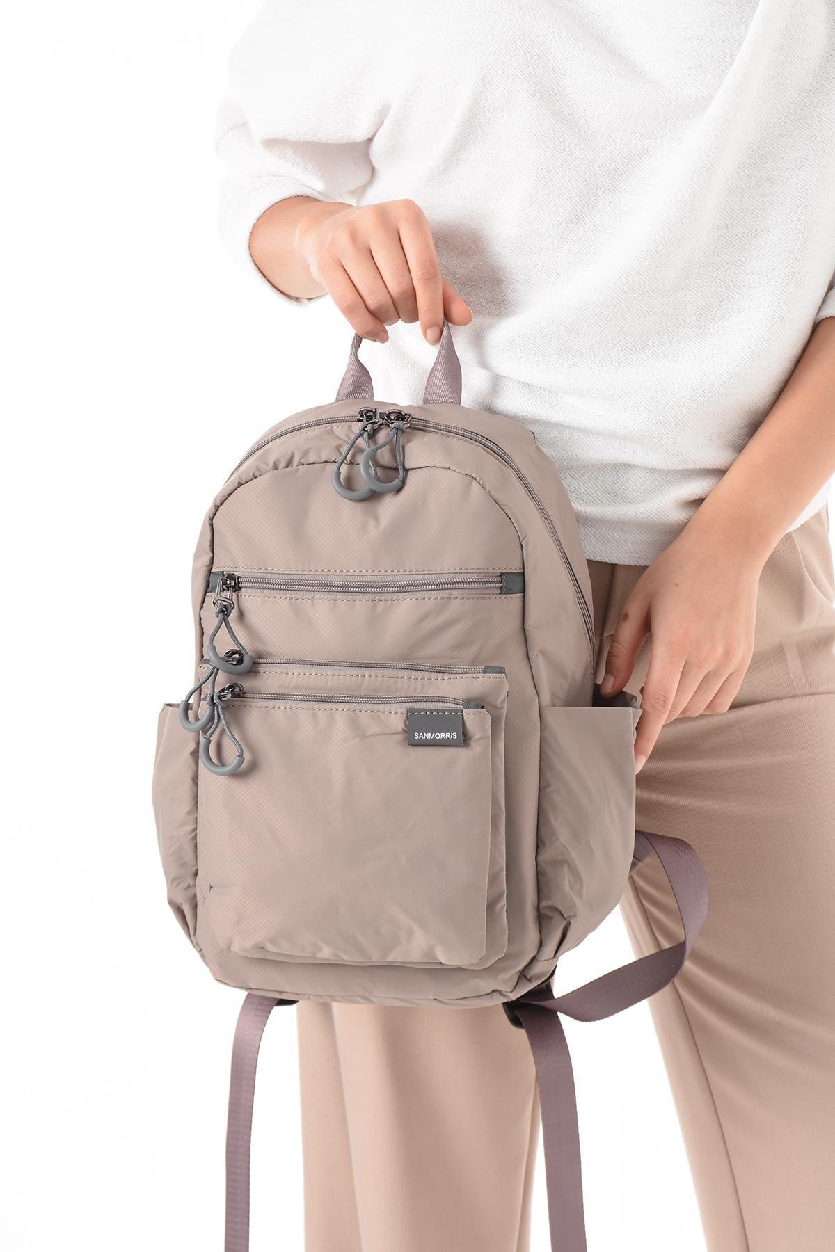 vizon Çok hafif kadın orta boy sırt çantası Sanmorris ebat 36cm26