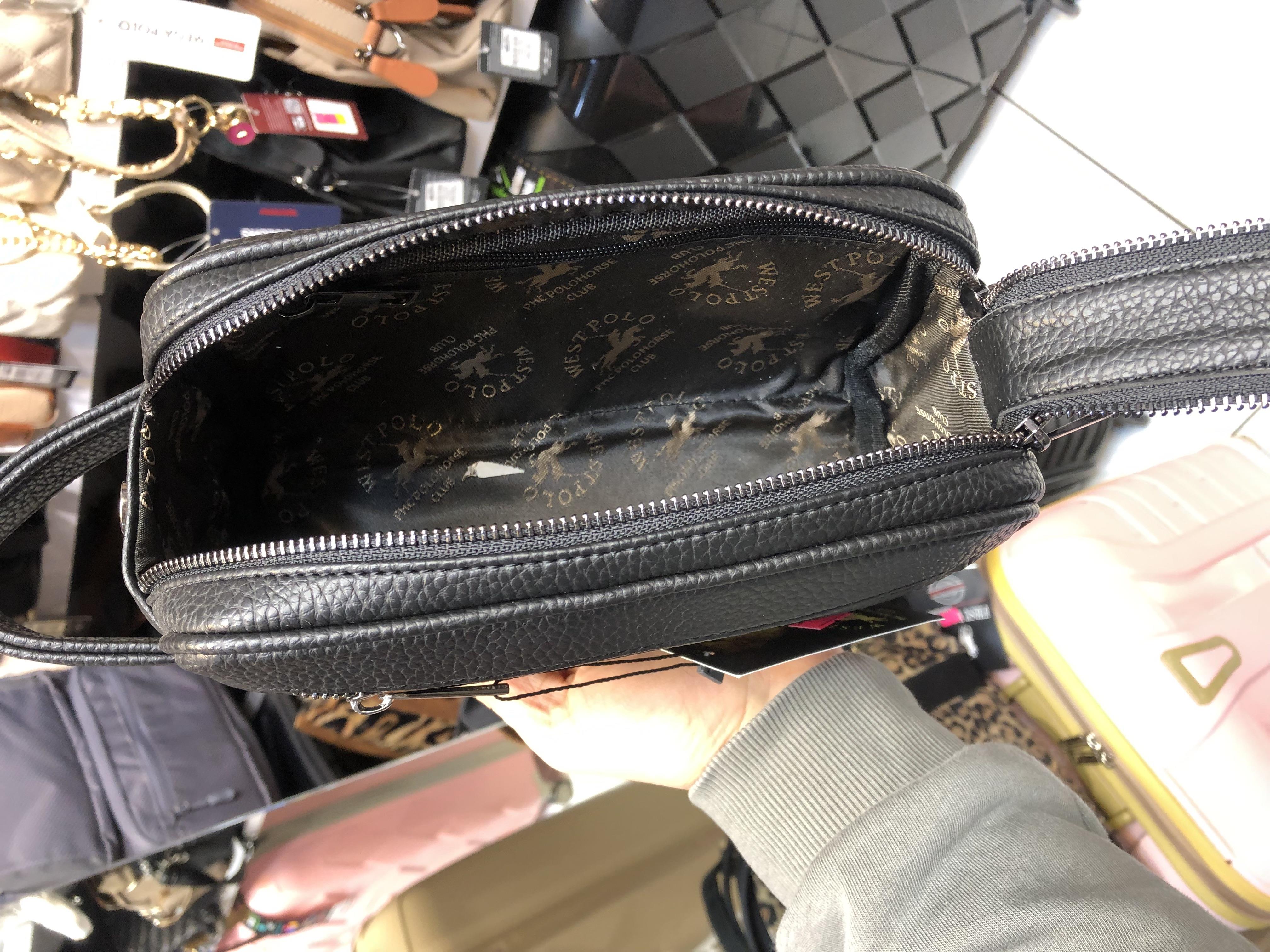 West Polo traş çantası el çantası. Büyük boy ebat 25cm15