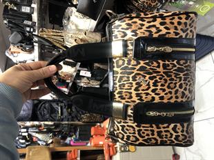  Leopar Miami Polo kadın 1204 kadın el çantası 