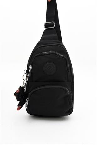  Sanmorris unisex krinkıl kumaş suya dayanıklı ayarlanabilir çapraz askılı body bag omuz çanta farklı renk seçenekleriyle stoklarımızda