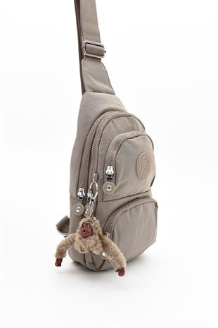  Sanmorris unisex krinkıl kumaş suya dayanıklı ayarlanabilir çapraz askılı body bag omuz çanta farklı renk seçenekleriyle stoklarımızda