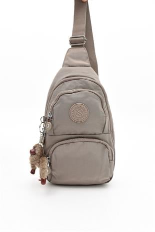  Sanmorris unisex krinkıl kumaş suya dayanıklı ayarlanabilir çapraz askılı body bag omuz çanta farklı renk seçenekleriyle stoklarımızda