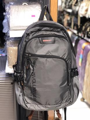  siyah Volunteer uni sex sırt çantası a kalite hafif kumaş orta büyük  ebat 50cm35cm