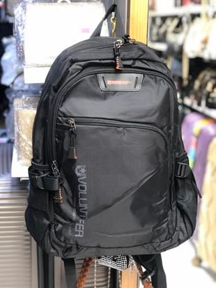  siyah Volunteer uni sex sırt çantası a kalite hafif kumaş orta büyük  ebat 50cm35cm