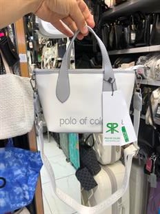 1061 im Polo spor beyaz el ce çapraz askılı ebat 20cm16