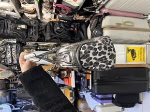 gümüş 1130 leopar rugan taşlı 