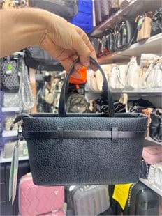 1181 im Polo su deri siyah  el ve çapraz askılı çanta ebat 30cm24