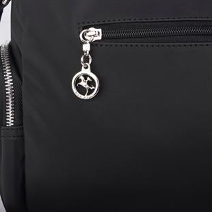 1227Nas Bag Kadın Çapraz Çok Gözlü Günlük Çanta Siyah Buzzy