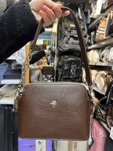 1483 Nas Bag Kadın Omuz ve Çapraz Zincirli ve Uzun Çift Askılı (20x15 cm)kahve vctoria