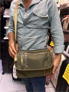 1609 yeşil Volunteer postacı çanta ebat 22cm30