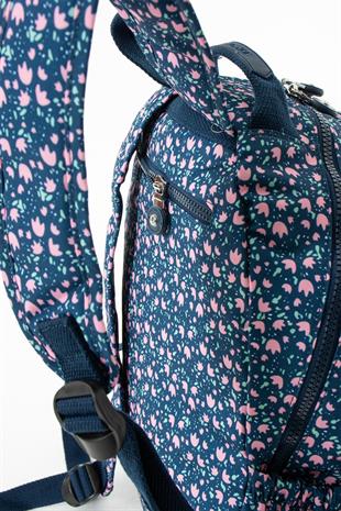 8866 Kenyon Cox Orta Boy Okul Ve Günlük Krinkıl Kumaş Sırt Çantası 40X30CmDerinlik 15 Cm