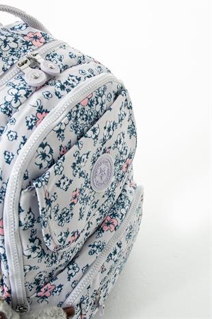 8866 Kenyon Cox Orta Boy Okul Ve Günlük Krinkıl Kumaş Sırt Çantası 40X30CmDerinlik 15 Cm