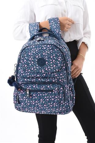 8866 Kenyon Cox Orta Boy Okul Ve Günlük Krinkıl Kumaş Sırt Çantası 40X30CmDerinlik 15 Cm