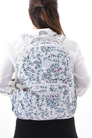 8866 Kenyon Cox Orta Boy Okul Ve Günlük Krinkıl Kumaş Sırt Çantası 40X30CmDerinlik 15 Cm